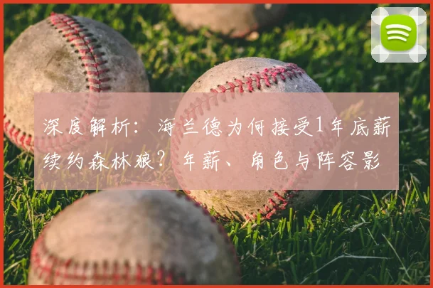 深度解析：海兰德为何接受1年底薪续约森林狼？年薪、角色与阵容影响全分析
